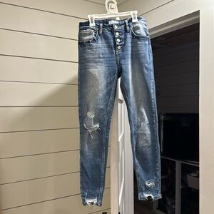 Kancan midrise ankle skinny jean